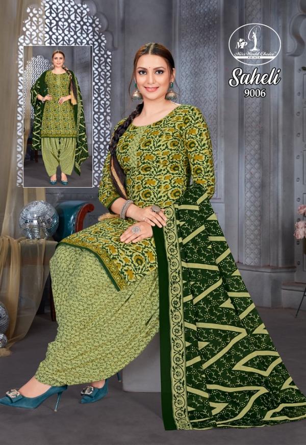 Miss World Saheli Vol 9 Cotton Printed Dress Material Collection